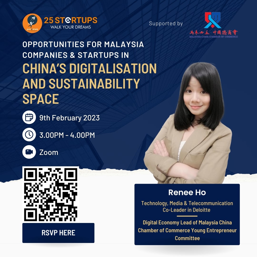 Opportunities for Malaysia Companies & Startups in China’s Digitalisation & Sustainability Space