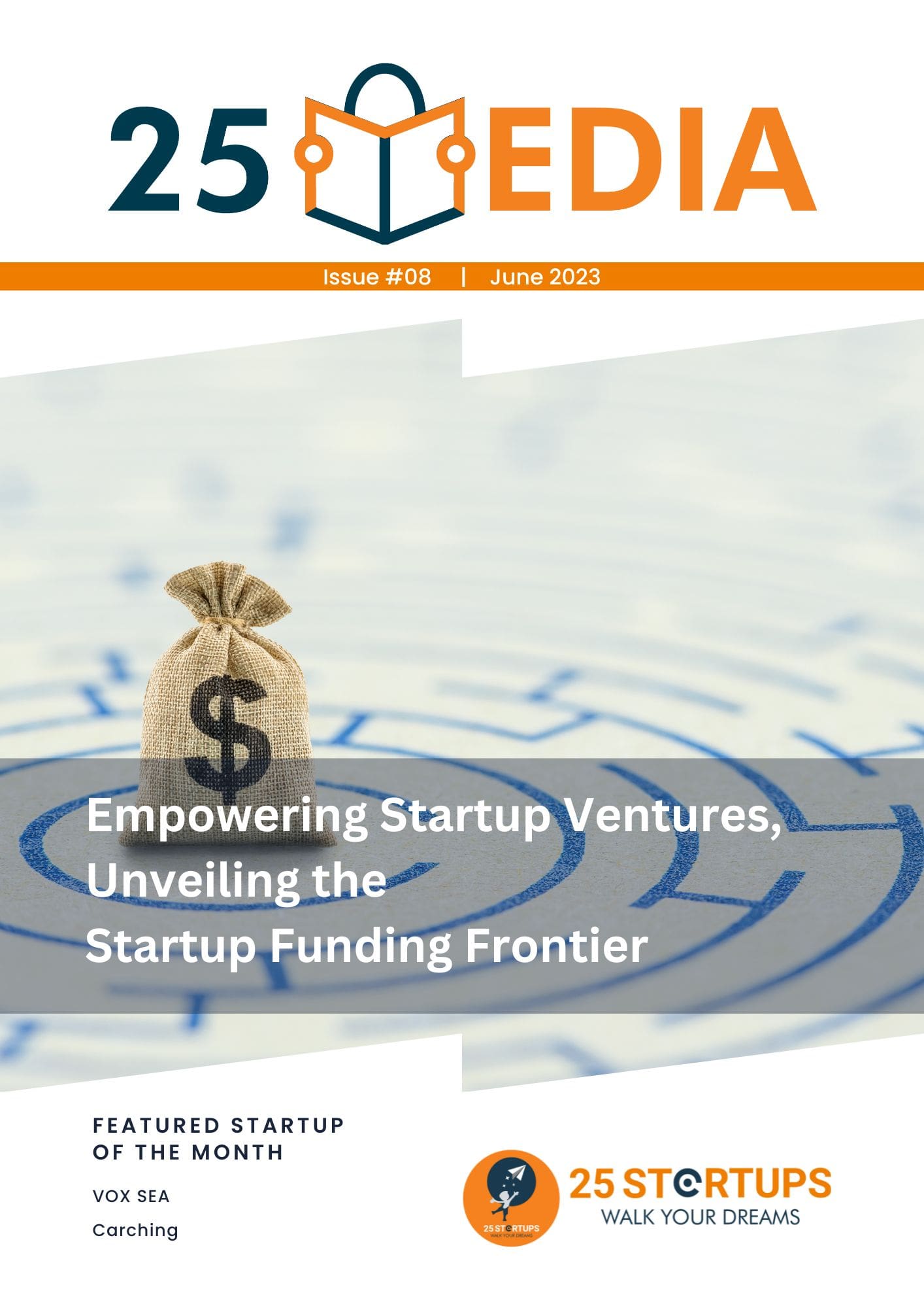 25 Media Issue #08: Empowering Startup Ventures, Unveiling The Startup Funding Frontier